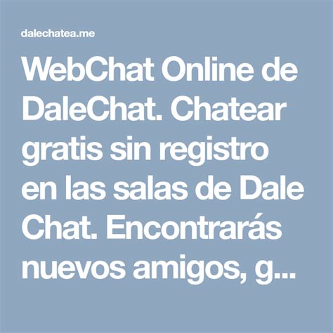 WebChat de Dale Chat